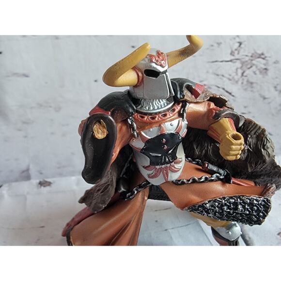 Papo Guerrier Viking 2009 Knight Action Figure Medieval Renaissance Sword Read - Picture 3 of 6